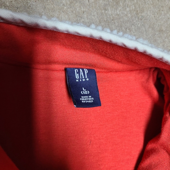 Gap kids white fleece outdoor jacket - Picture 5 of 7